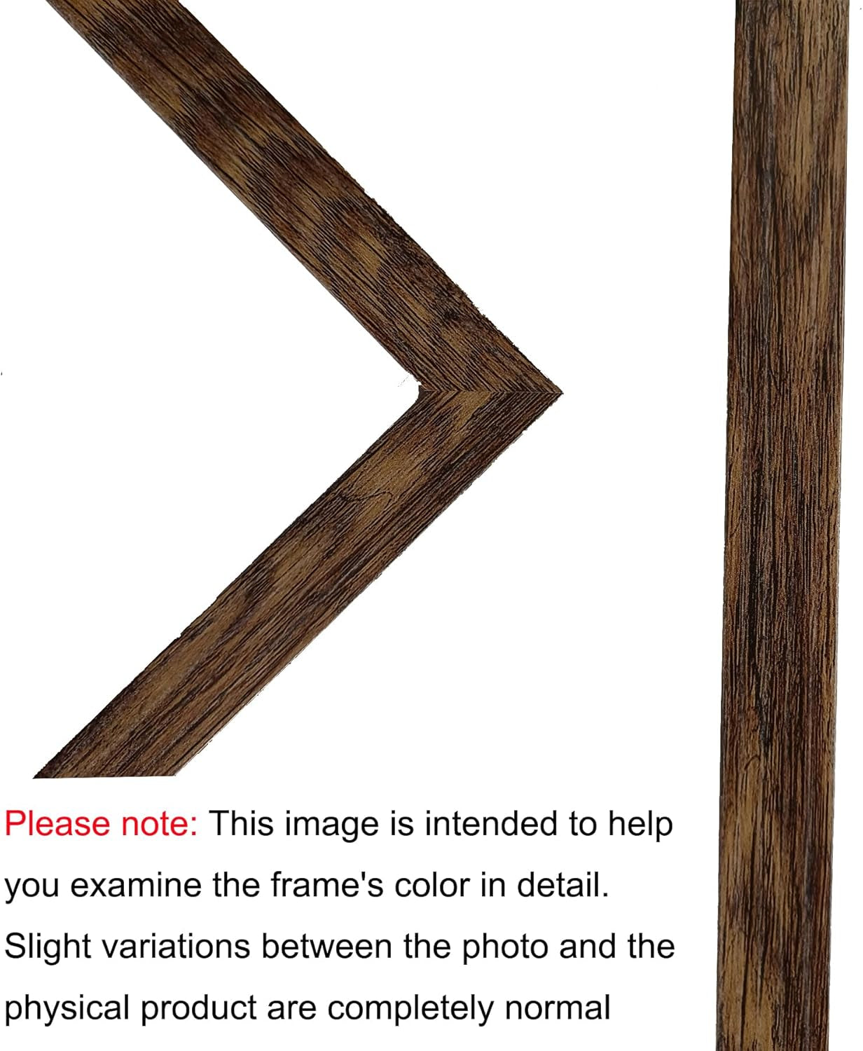8X10 Picture Frames Rustic Brown with Mat Photo Frames 4 Packs for Tabletop or Wall
